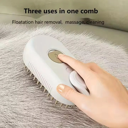 3-in-1 Pet Grooming Brush