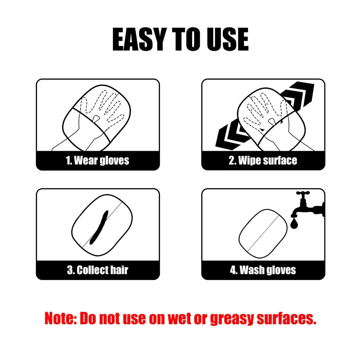 Pet Hair Remover Glove